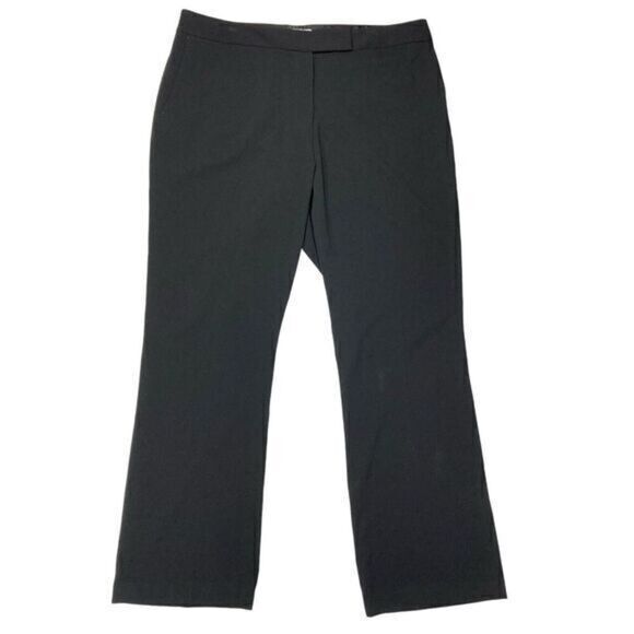 Tahari Pants - Tahari Pants Women 16 Black High Waisted Straight Leg Officecore Dress Pants NWT